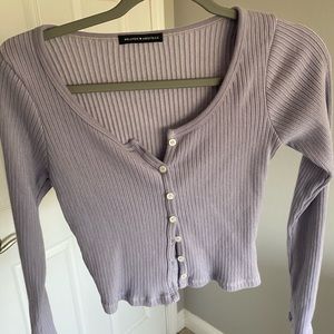 Long sleeve “zelly top” from brandy Melville